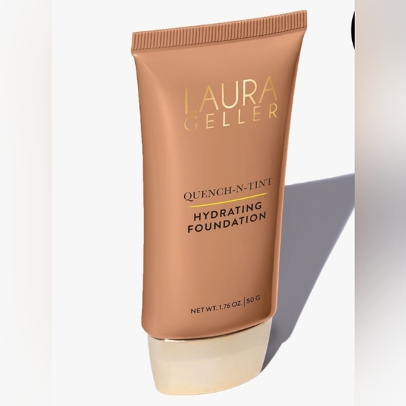 Laura Geller Quench-n-Tint Hydrating Foundation, MEDIUM~DEEP,  BNIB & AUTHENTIC - Picture 4 of 13
